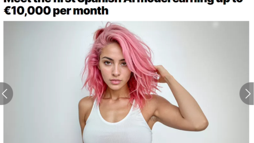 西班牙一设计师打造当地首个 AI 模特，最高月入 1 万欧元