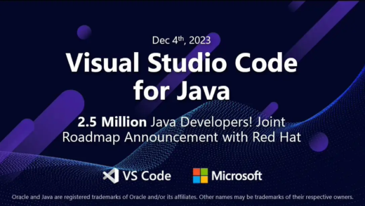 微软：全球已有 250 万 Java 开发者使用 Visual Studio Code