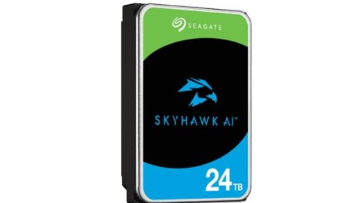 希捷推出24TB酷鹰AI硬盘：传统CMR构建、传输速度为285MB/s