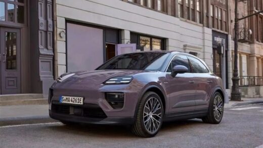 保时捷也逃不了分体灯 Macan纯电版官图泄露：尾部像问界M5