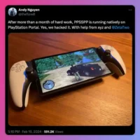 索尼 PlayStation Portal 串流掌机遭破解，已可运行 PSP 模拟器