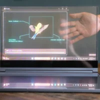 联想展示ThinkBook透明笔记本 窥探科幻未来