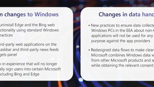 微软调整 Windows 系统以遵守欧盟 DMA 法案：用户将拥有更多选择权