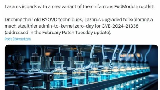 报告 6 个月后，微软修复 Win10 / Win11 系统内核提权漏洞