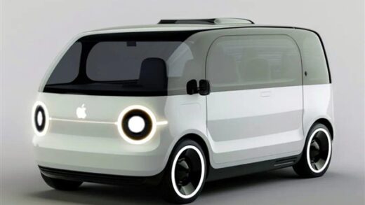 苹果原型车设计曝光：外型酷似面包 摒弃了方向盘和踏板