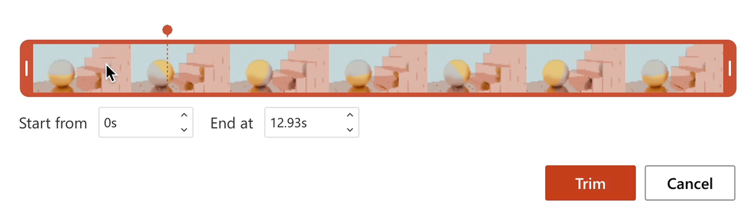 网页版微软 PowerPoint 新特性:可直接修剪视频