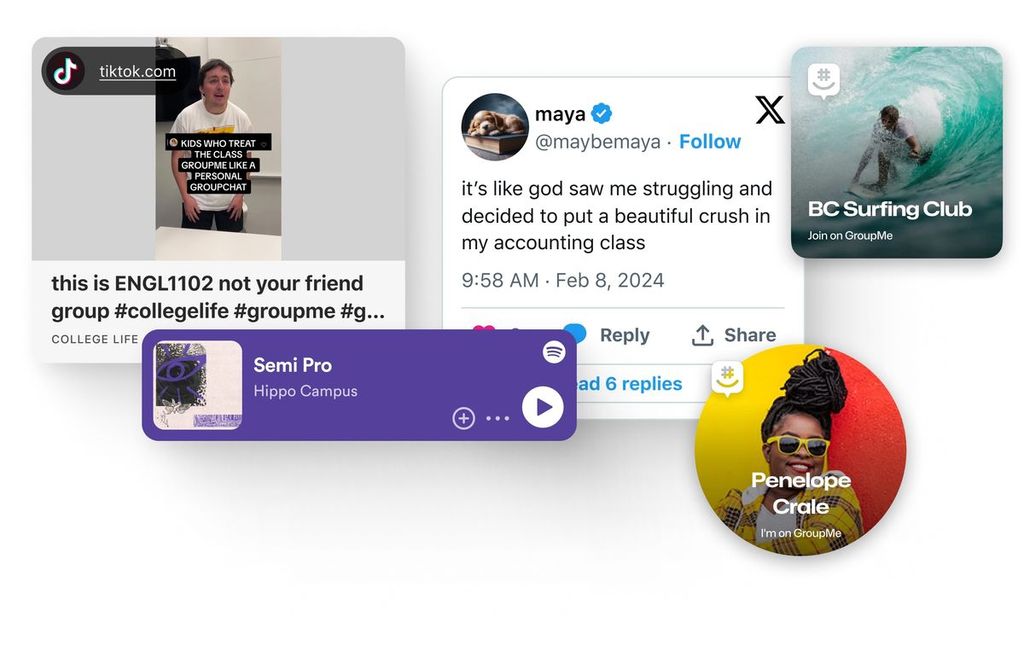 微软 GroupMe 聊天应用焕新:改善交互体验、整合 Copilot AI