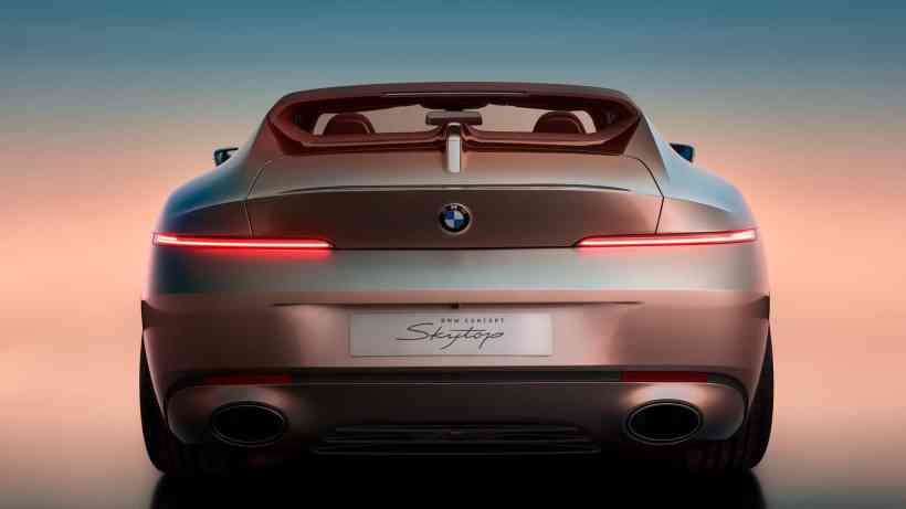 宝马 Skytop 概念车亮相,采用可手动拆卸硬顶设计
