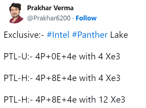 Intel Panther Lake下下代处理器升级下下代GPU架构:性能飙升