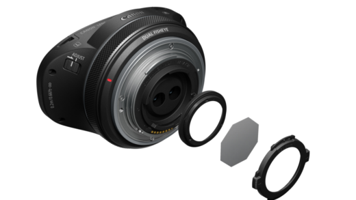 用于 VR 摄影，佳能发布 APS-C 画幅 RF-S 3.9mm F3.5 双鱼眼镜头
