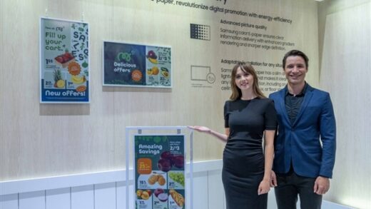 功耗直接做到0W！三星彩色电子纸显示屏首秀