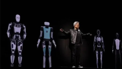 黄仁勋：下一波浪潮是物理AI 机器人时代已到来