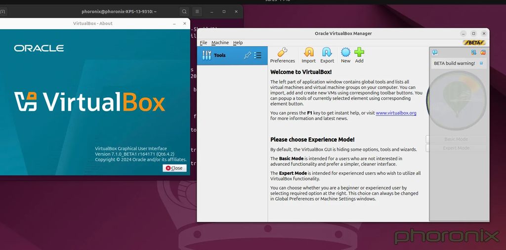 甲骨文发布 VirtualBox 7.1 Beta 虚拟化软件:优化界面、支持苹果 M 系列芯片、Wayland 支持剪贴板共享