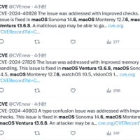 苹果发布 macOS 13.6.8/12.7.6 更新：修复诸多安全漏洞