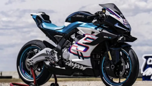 674ml 水冷发动机，春风 675SR-R 三缸仿赛摩托亮相：峰值功率 70kW、最高转速 12300rpm+