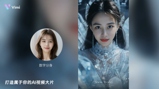 一张照片创造 1 分钟人物视频，商汤发布首个“可控”人物视频生成大模型 Vimi