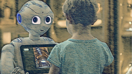 人工智能能否代替人与孩子们交流