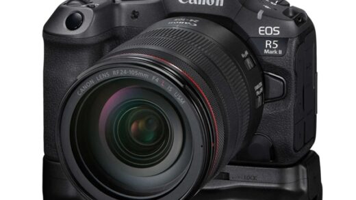 今天发布 佳能EOS R5 Mark II首张高清图曝光：4500万像素全画幅