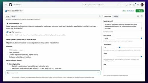 微软 GitHub 推出 Models 服务：定位 AI 工程师，让开发者试用和部署模型