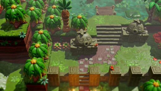 任天堂 Switch 游戏《塞尔达传说：智慧的再现》官网上线，大地篇宣传视频公布