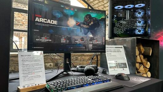 微星展示 MAG 321CUPDF：全球首款曲面双模显示器，支持 4K 160Hz / 1080P 320Hz