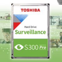 东芝发布新一代 S300 Pro 监控机械硬盘，缓存加倍至 512MiB