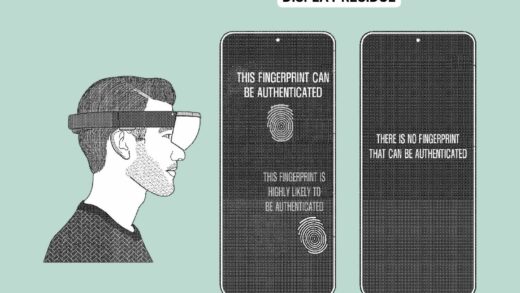 三星新专利探索 AR 技术新应用：检测屏幕指纹残留，提高手机安全性