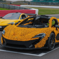 34万块积木！乐高1:1打造迈凯伦P1超跑：真人能开、没有散架