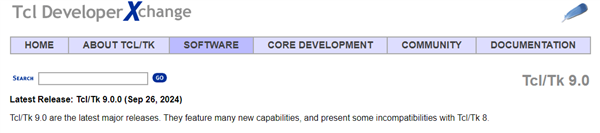 间隔27年的大版本更新!脚本语言Tcl/Tk 9.0发布