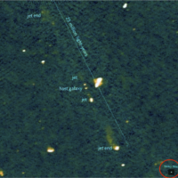 2300万光年！史上最长黑洞喷流能塞下140个银河系