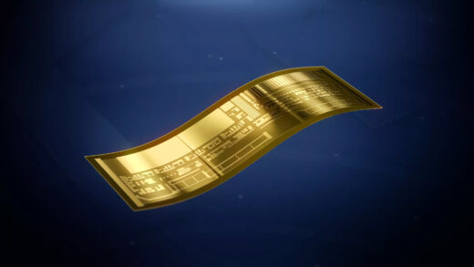 突破性的可弯曲32位微处理器的制造成本不到1美元