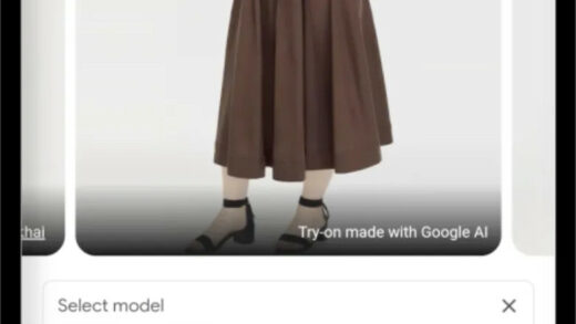 Google现在可让用户使用人工智能购物工具虚拟试穿礼服