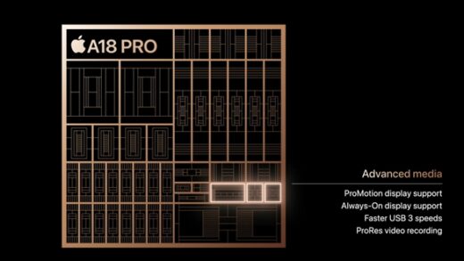 苹果正式发布A18 Pro：首发全新3nm、史上最快CPU/GPU