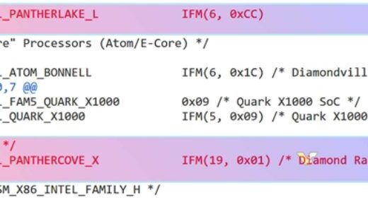 Intel下代CPU双雄新消息：Panther Lake只有移动版
