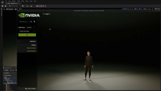 英伟达推出 ACE 虚幻引擎 5 插件，打造逼真数字人