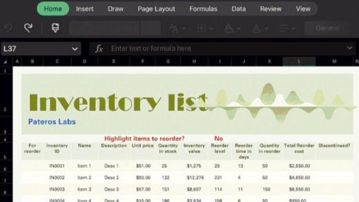 捍卫你的数据：微软 iPad 版 Excel 新增工作表保护功能