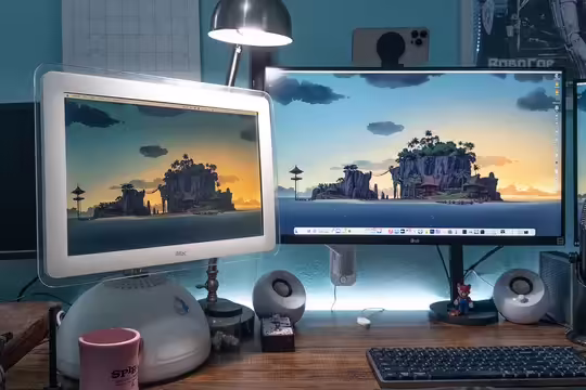 DockLite G4 让 20 年前的苹果 iMac G4 重获新生：变身外接显示器