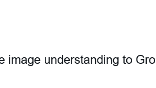 xAI 为 Grok 添加图像理解功能
