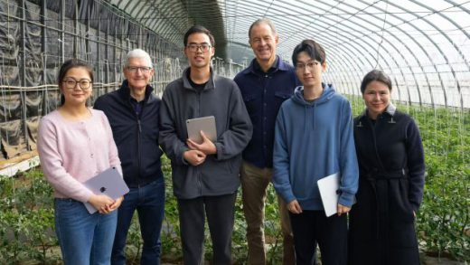 库克参观的“科技小院”项目 是苹果创新精神的本地化实践