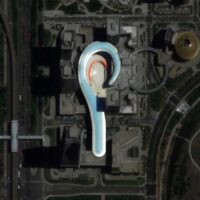 卫星图上的秘密：在这座城市 你可以找到任何一个数字