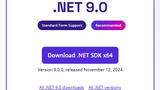 微软 .NET 9 正式发布：性能大幅提升，提供 18 个月标准期限支持