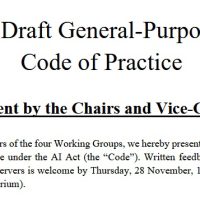 欧盟发布《通用人工智能业务守则》初稿：明确 AI 风险管理指导方针