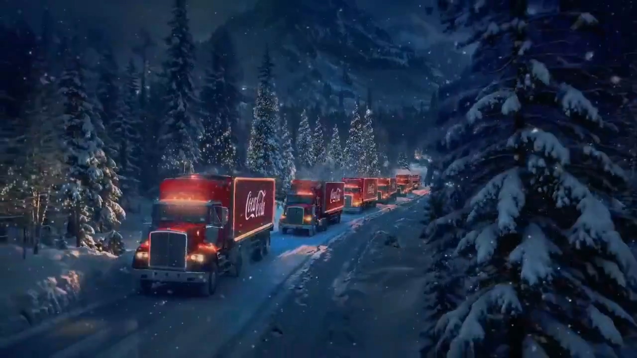 可口可乐发布首个完全由 AI 生成的广告：致敬 1995 年经典，但反响不如预期