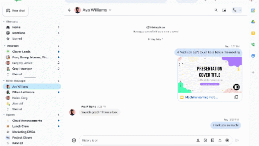 Google Chat 现已推出自己的 Slack Huddles 版本