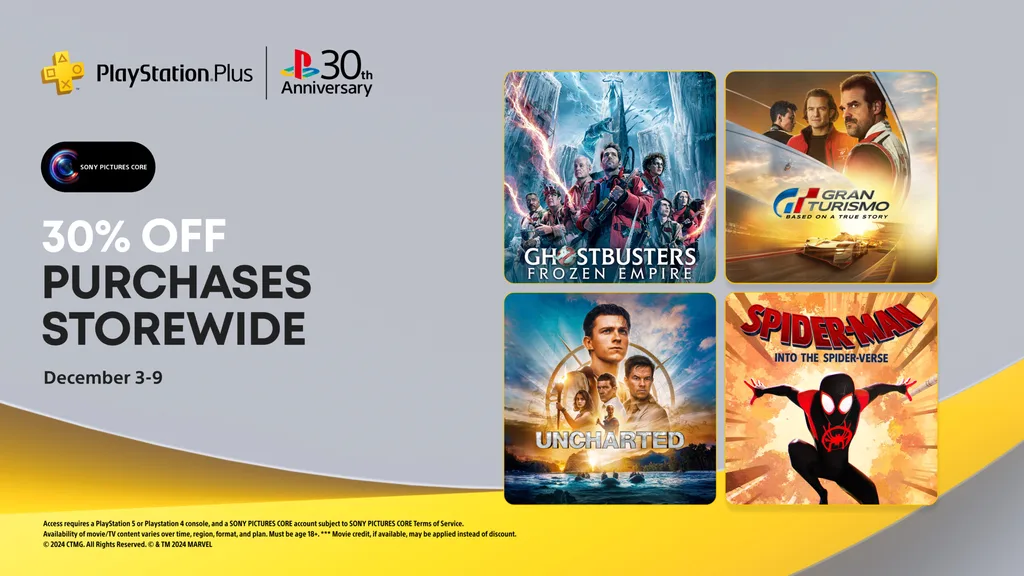 索尼 12 月将举行 PlayStation 30 周年庆祝活动：《战锤 40K：星际战士 2》加入三档游戏试玩，开启 PS5 电竞锦标赛