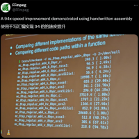 FFmpeg手写AVX-512汇编代码：性能暴涨94倍！