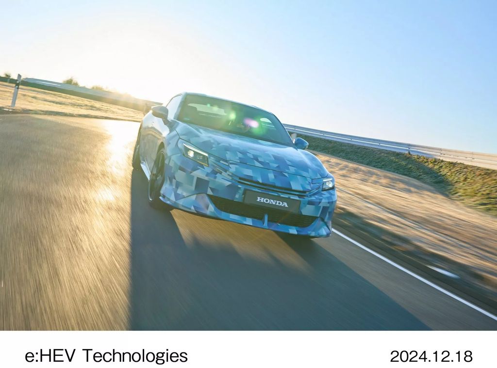 本田 e:HEV 混动平台再进化：燃油效率提高 10%、全新 S+ 换挡系统