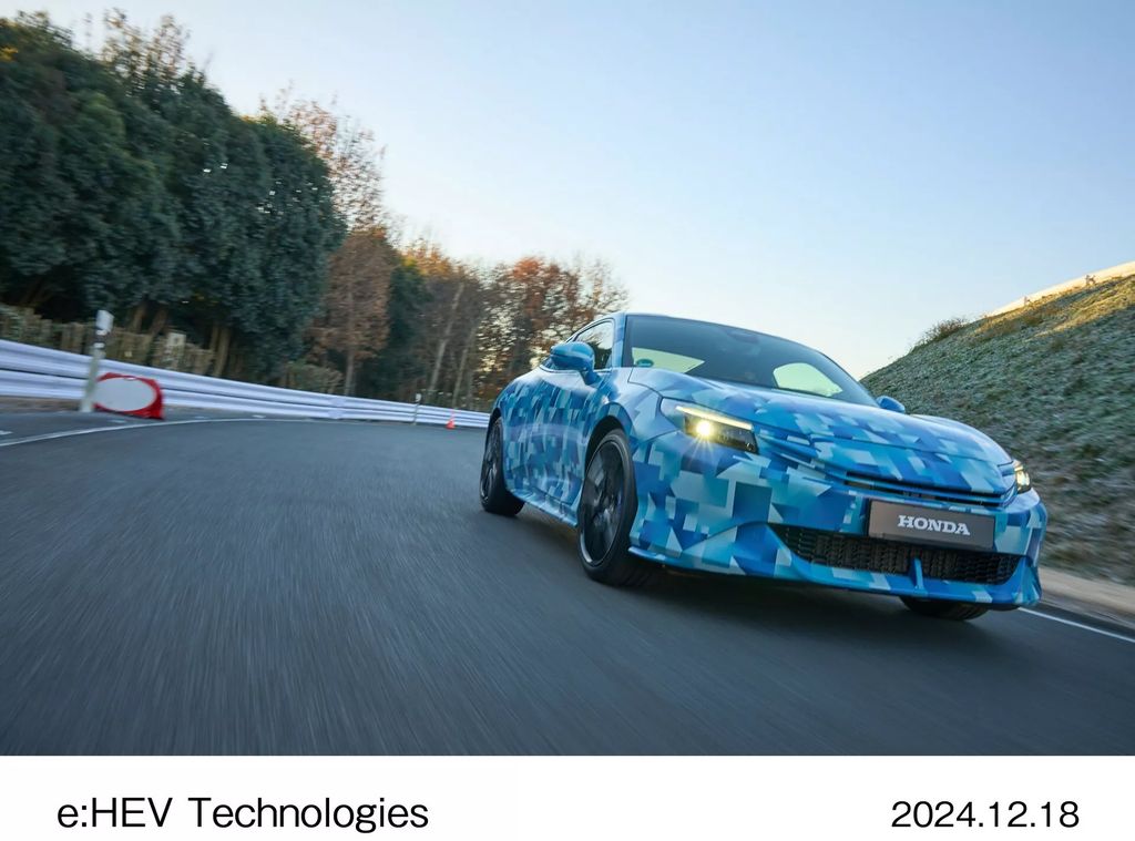 本田 e:HEV 混动平台再进化：燃油效率提高 10%、全新 S+ 换挡系统