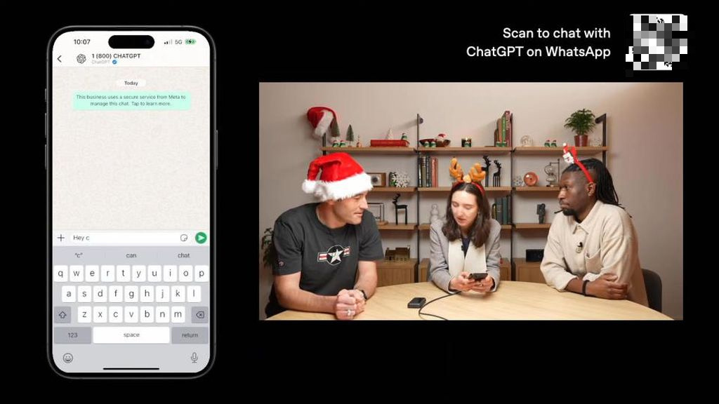 开启全民 AI 时代：OpenAI 加速普及 ChatGPT，开通热线电话、新设 WhatsApp 机器人