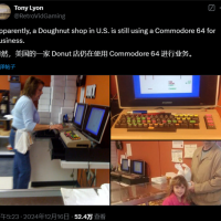 已有42年历史：美国一面包店还在用Commodore 64电脑收银！